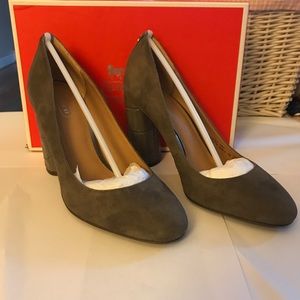 Coach Leather Heels New with Box